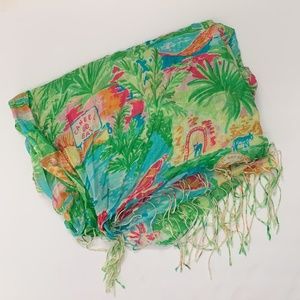 Lilly Pulitzer Murphee Scarf Caneel Bay, FL